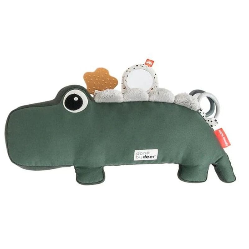 Done by Deer Baby Activity Toys Done by Deer Tummy Time Activity Toy – Croco Green