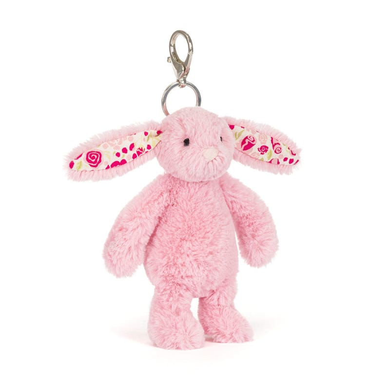 Jellycat Stuffed Animals Jellycat Blushkin Blossom Bunny Bag Charm