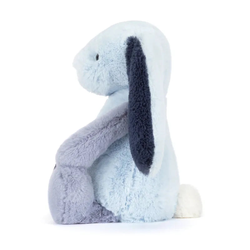 Jellycat Puddlesea Bunny soft plush toy – shade of blue bunny with floppy ears