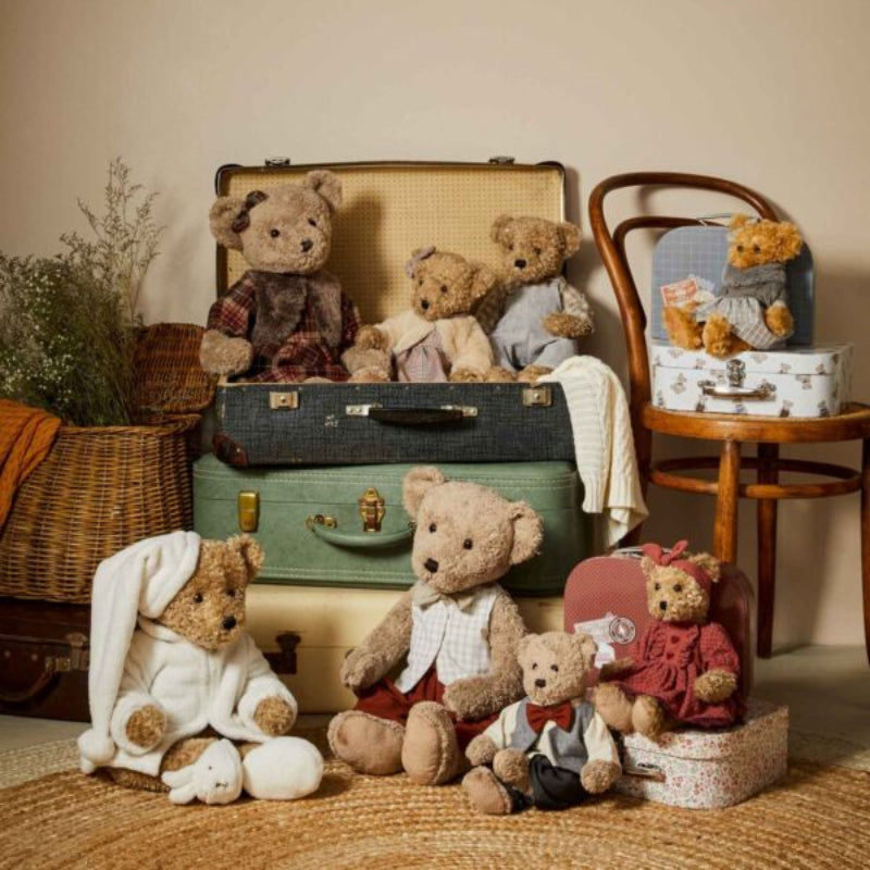 Nottinghill Bear - Marlow the Notting Hill Bedtime Bear with other toys