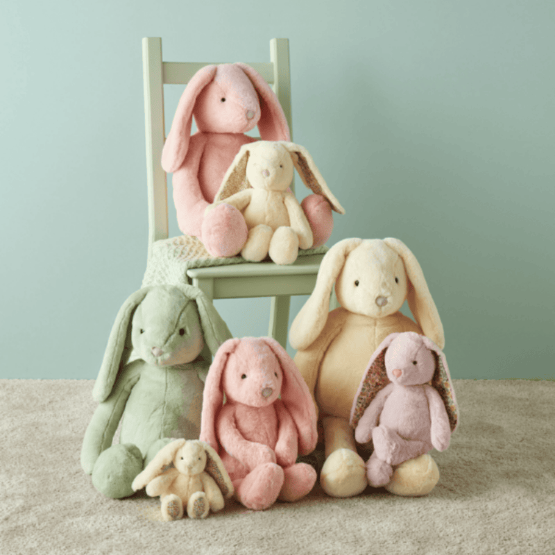 Jiggle & Giggle Stuffed Animals Jiggle & Giggle Peach Bunny (large) NEW