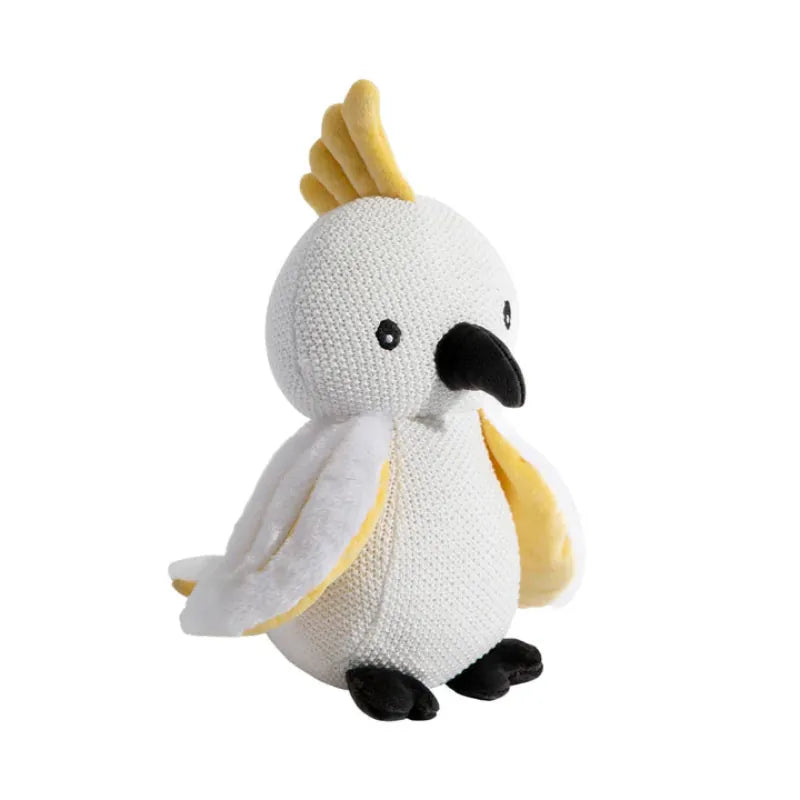 Living Textiles Baby Living Textiles Australiana Knitted Toy - Colin the Cockatoo - NEW
