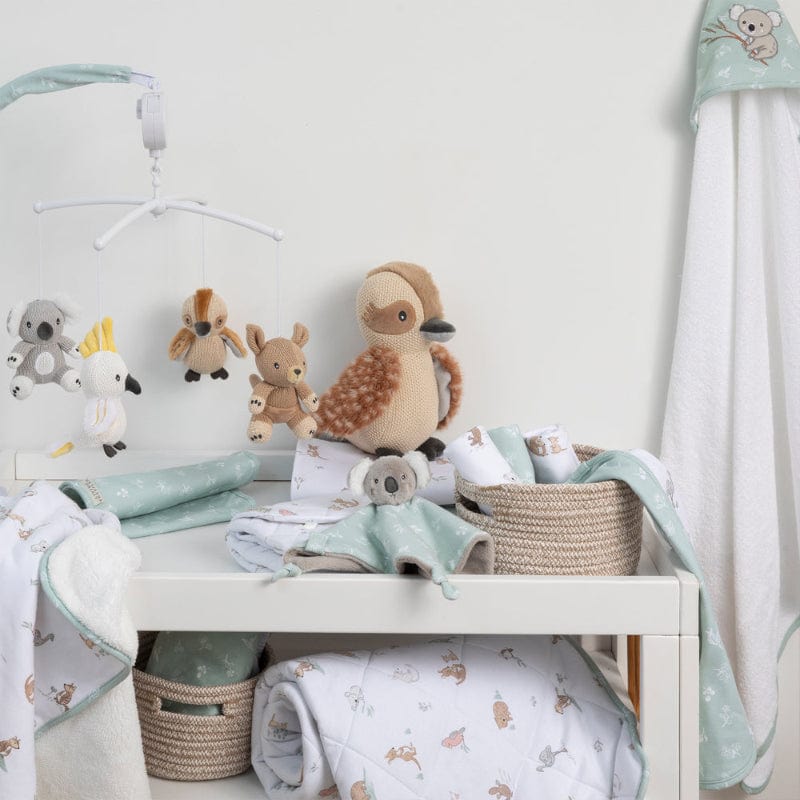 Living Textiles Baby Living Textiles Musical Mobile Set - Australiana - NEW