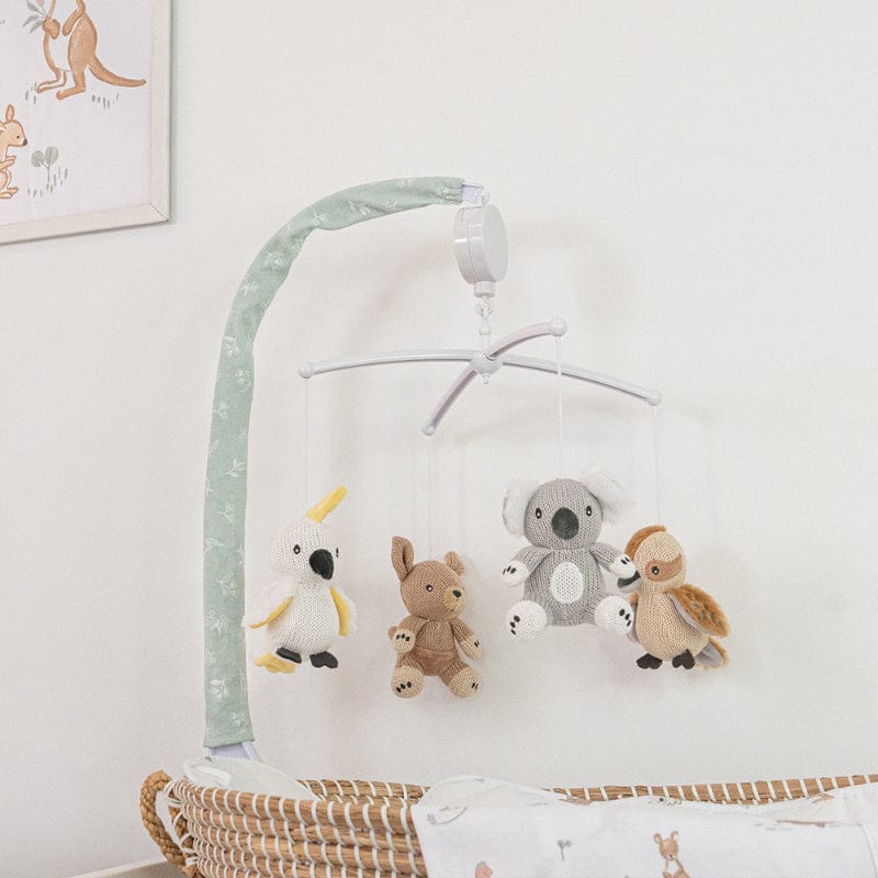 Living Textiles Baby Living Textiles Musical Mobile Set - Australiana - NEW