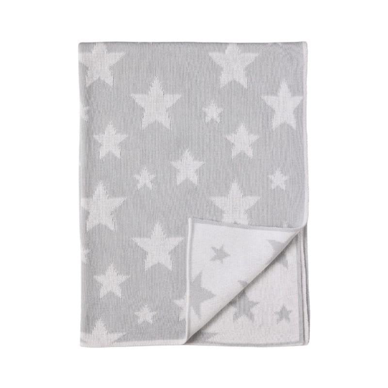 Living Textiles Baby Living Textiles Pram Knitted Blanket - Stars/Grey