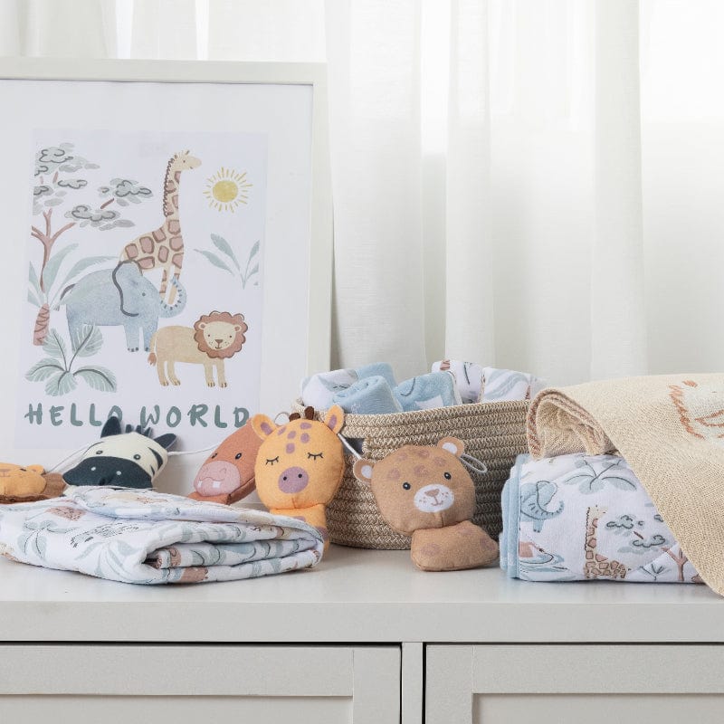 Living Textiles Baby Living Textiles Waterproof Travel Change Mat - Wild Safari - NEW