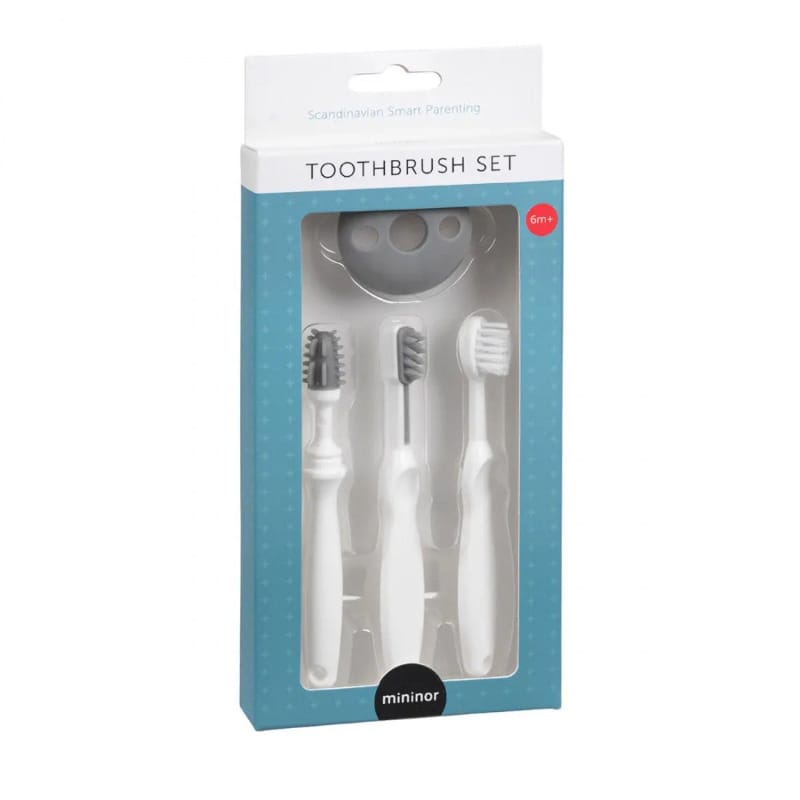 mininor Baby Mininor Baby Toothbrush Set
