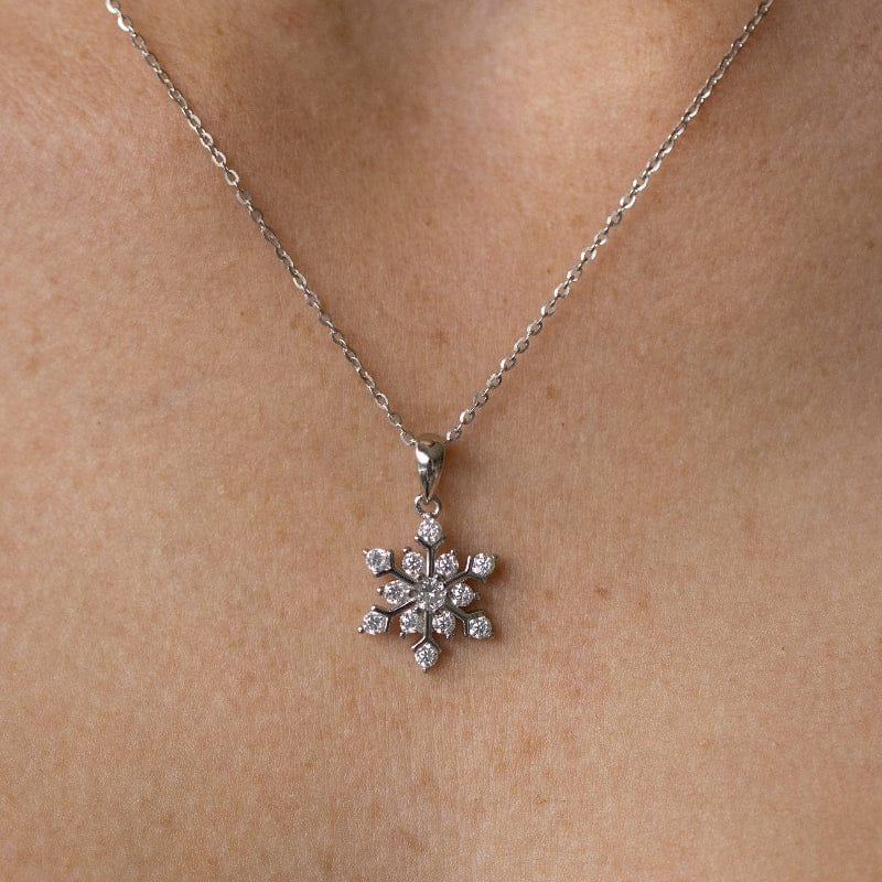 Neuroblastoma Australia Snowflake Necklace