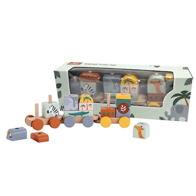 Neuroblastoma Australia Zookabee Animal Train Set (18 months+) - NEW