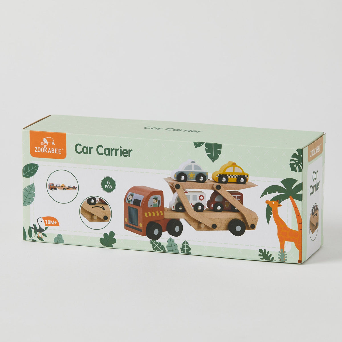 Neuroblastoma Australia Zookabee Car Carrier (ages 3+) - NEW