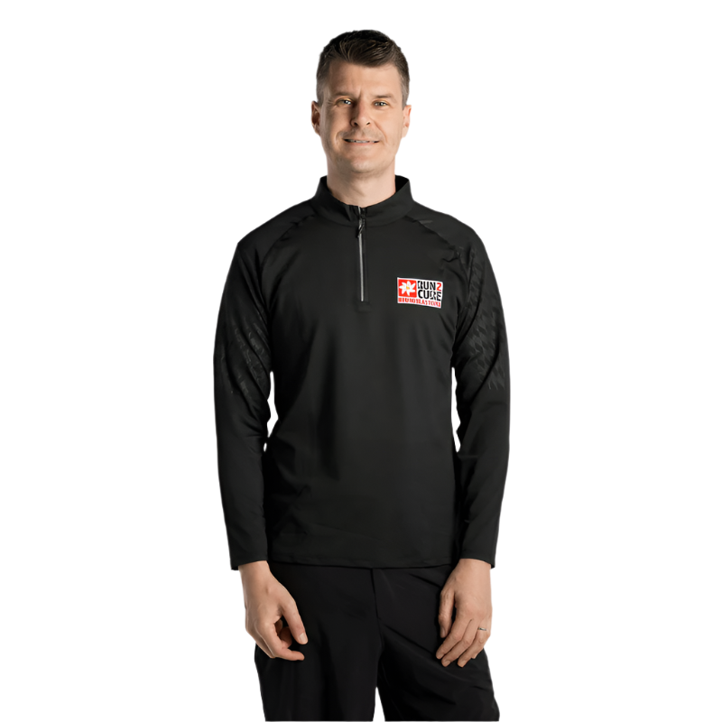 Run2Cure Run2Cure Half-Zip Pullover - NEW