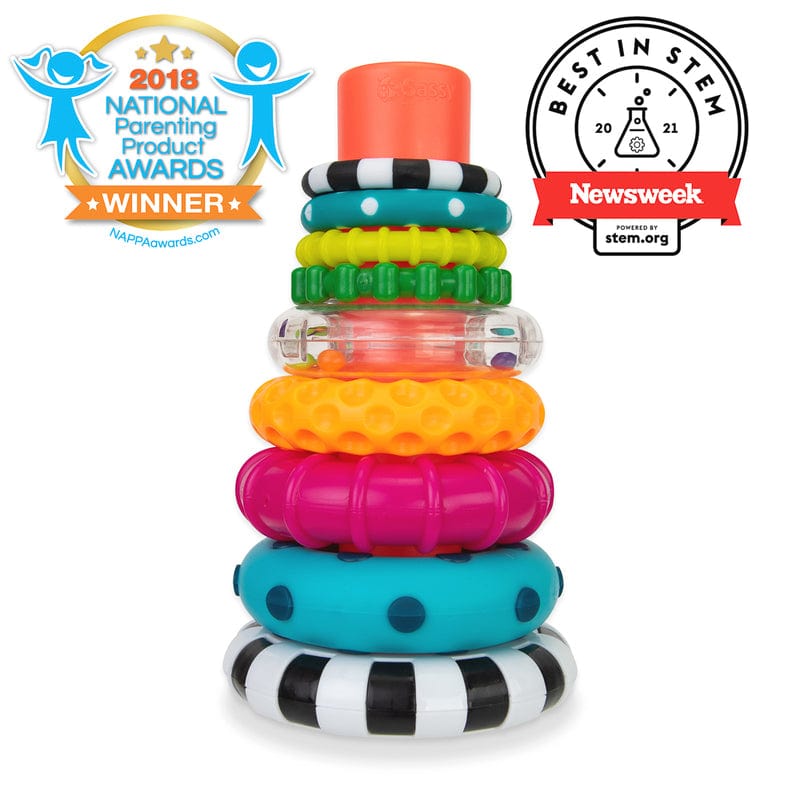 Sassy Baby Baby Activity Toys Sassy Baby Stacks of Circles (6 months+) - NEW