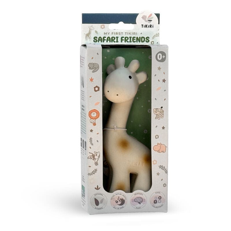 Tikiri Tikiri Rubber Giraffe Zoo Animal (birth+) (new)