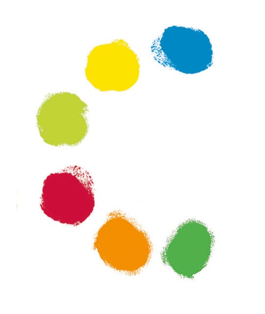 DJECO Finger Paint Tubes (ages 18 months+) shades of colours