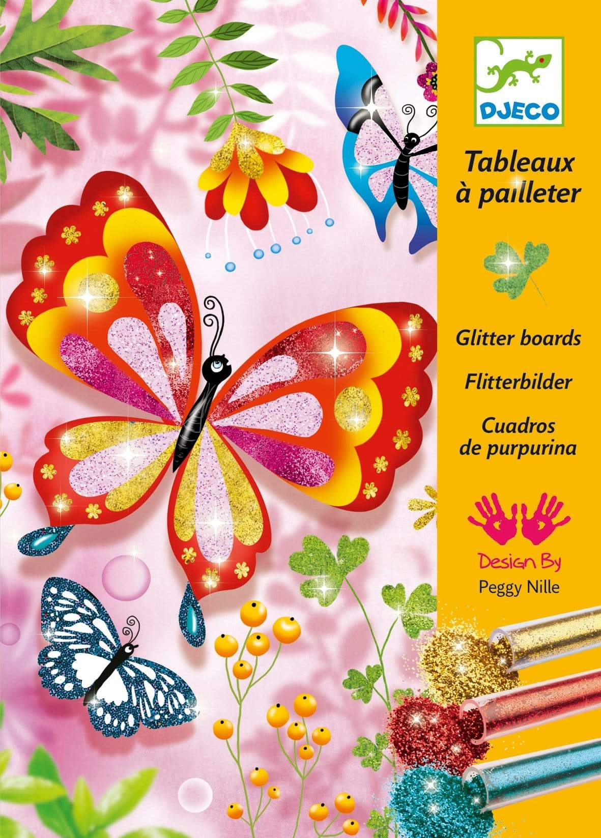 Neuroblastoma Australia DJECO Butterflies Glitter Boards Kit (ages 8+) - NEW