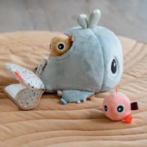 Neuroblastoma Australia Done by Deer Hide & Seek Activity Toy Whale (age 3 months+) - NEW