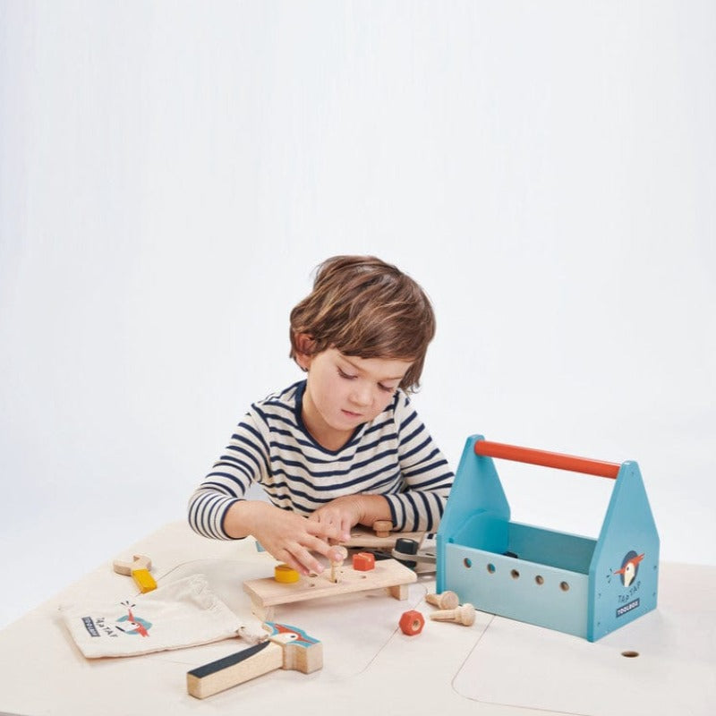 Neuroblastoma Australia Tender Leaf Toys Tap Tap Toolbox (ages 3+)