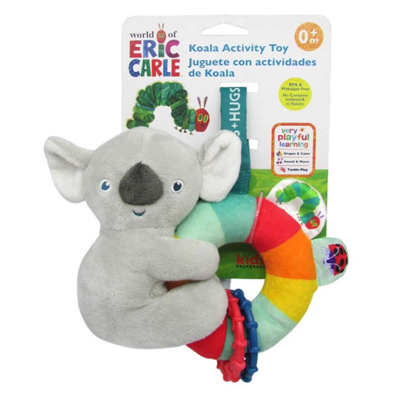 Neuroblastoma Australia The Very Hungry Caterpillar - Koala Activity Toy Rattle (birth+) - NEW