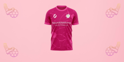 pink soccer jersey for charity