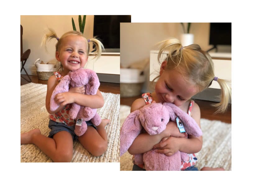 Neuroblastoma Australia Girl with Merchandise Soft Toy 