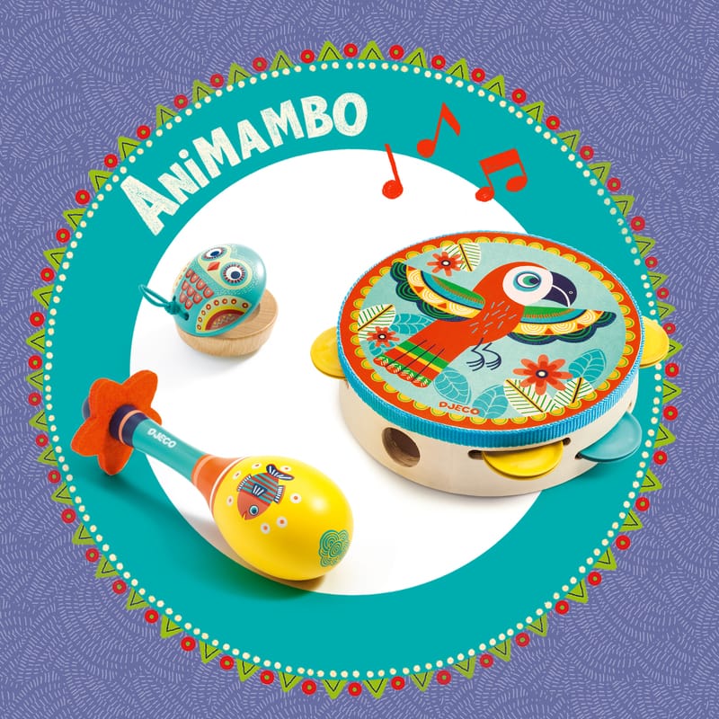 Djeco DJECO Animambo Set of 3 Instruments
