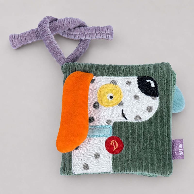 Fehn baby & toddler toys Fehn NATUR Soft Book Dog