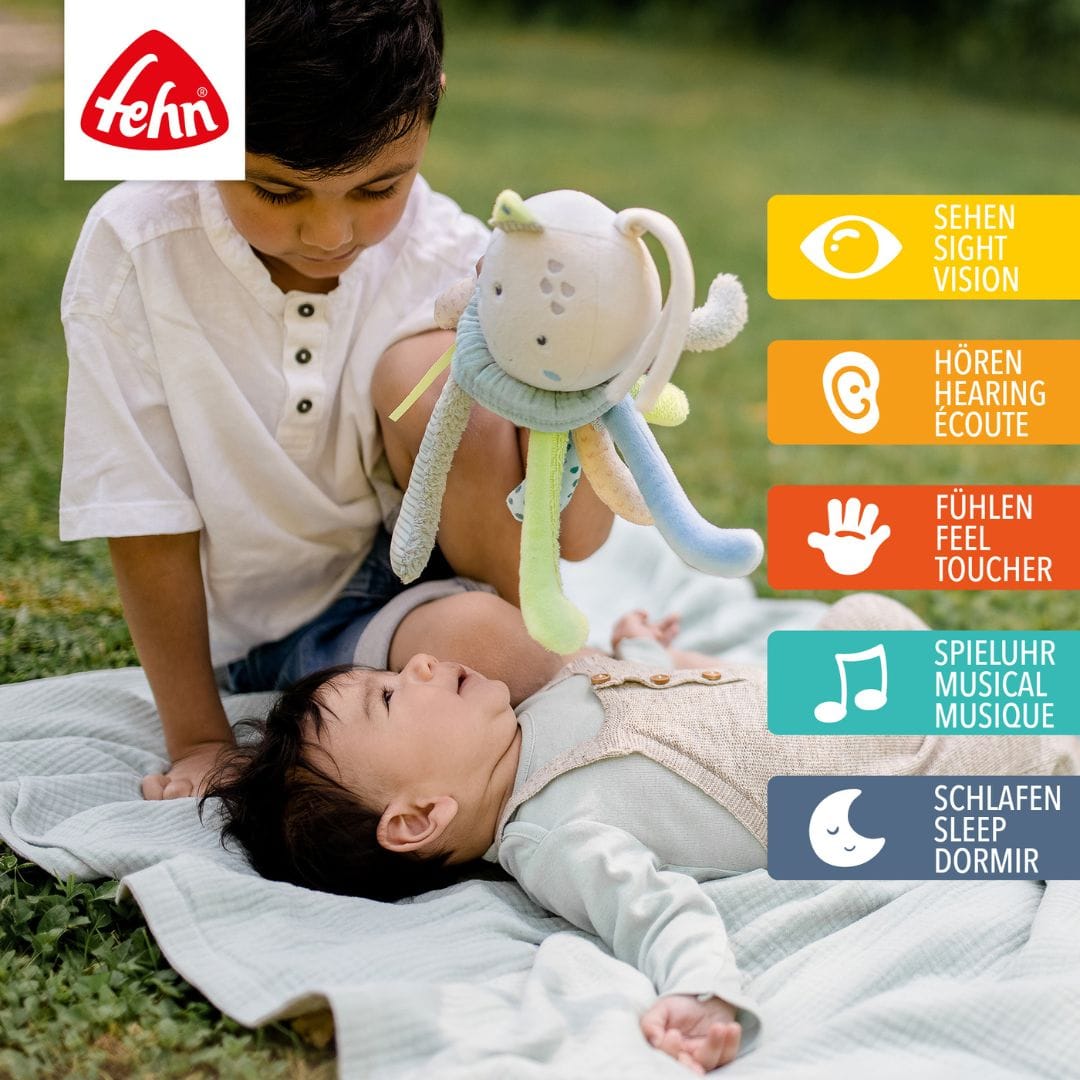 Fehn Stuffed Animals Fehn Musical Octopus