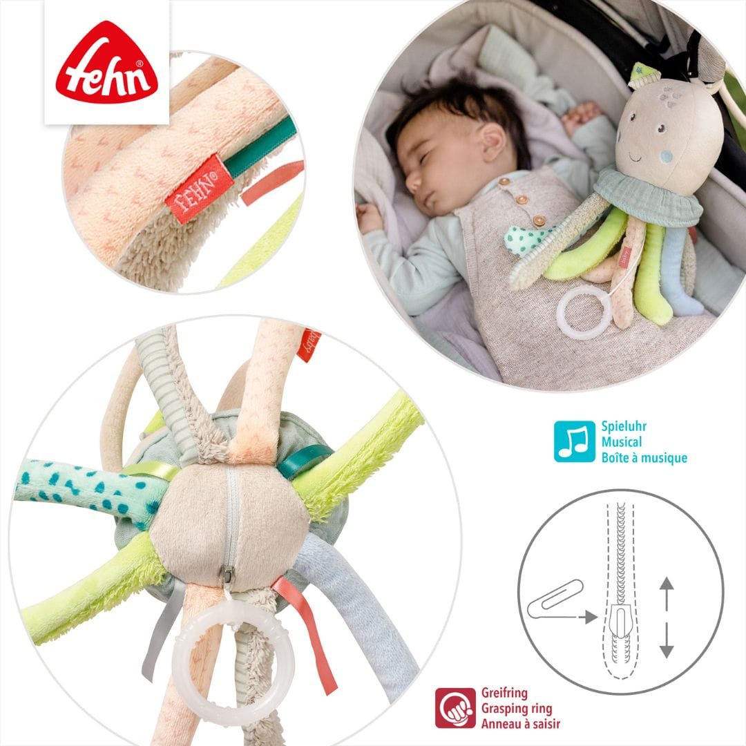 Fehn Stuffed Animals Fehn Musical Octopus