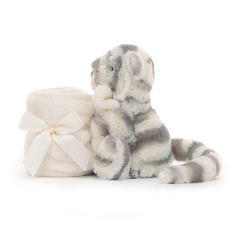 Jellycat Baby Soothers Jellycat Bashful Snow Tiger Soother - NEW