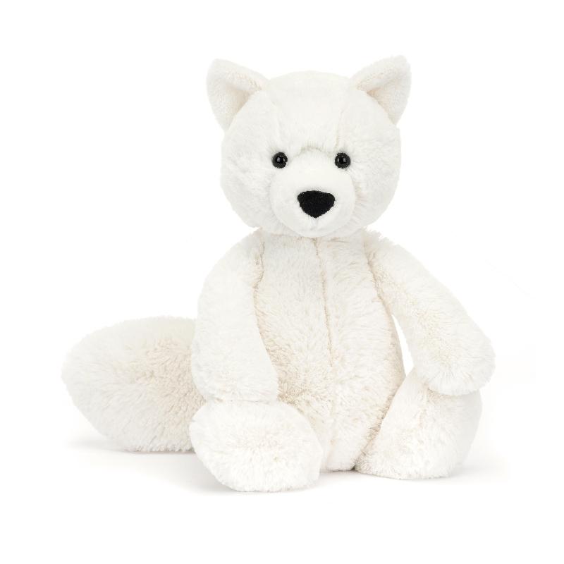 Jellycat Stuffed Animals Jellycat Bashful Arctic Fox (Medium) - NEW