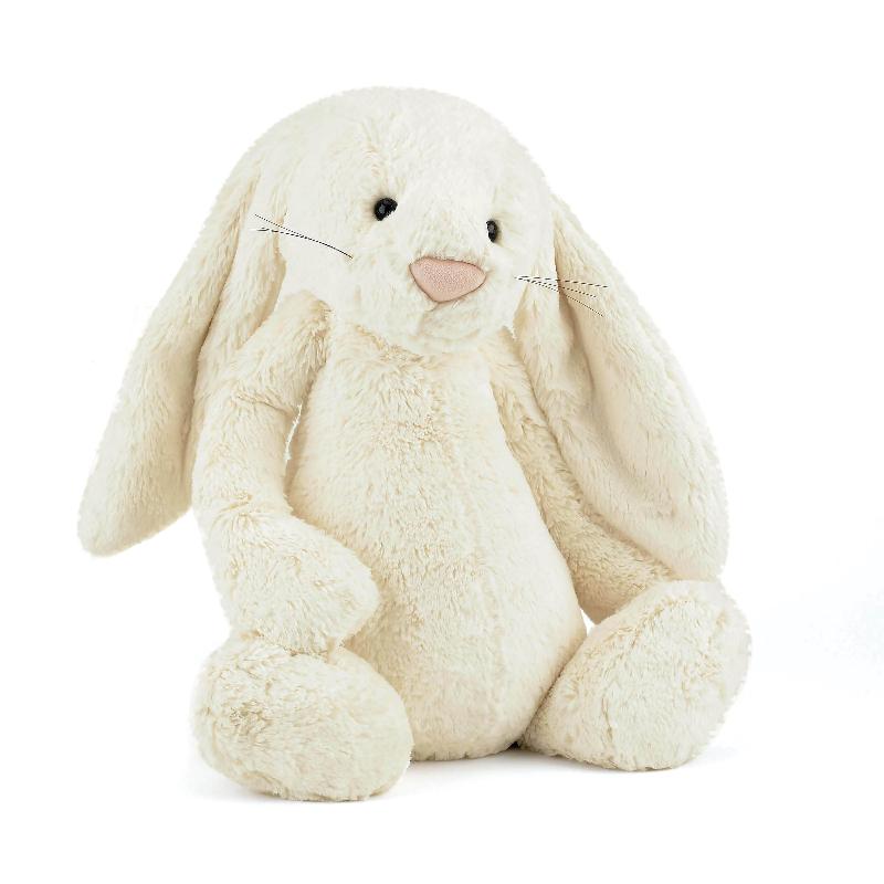 Jellycat Stuffed Animals Jellycat Bashful Cream Bunny (Huge) - NEW