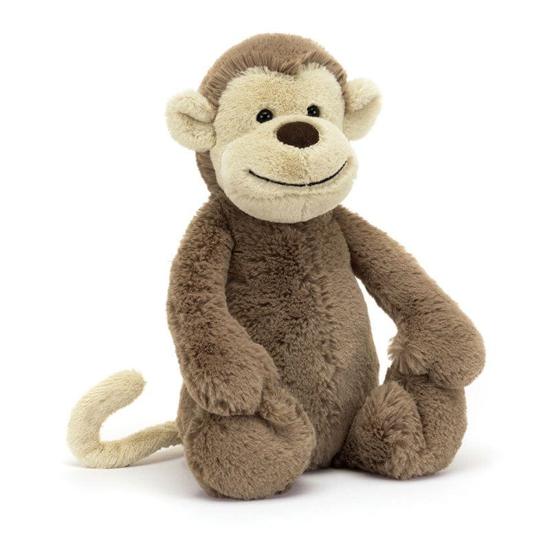 Jellycat Stuffed Animals Jellycat Bashful Monkey (Medium)