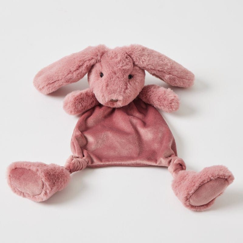 Jiggle & Giggle Baby Jiggle & Giggle Raspberry Bunny Comforter - NEW