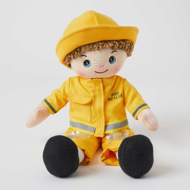 Jiggle &amp; Giggle Dolls Jiggle &amp; Giggle My Best Friend Eddie the Firefighter (age 3+) - NEW