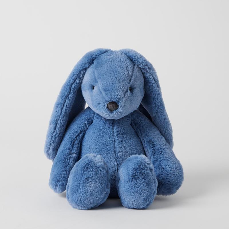 Jiggle &amp; Giggle Stuffed Animals Jiggle &amp; Giggle Cobalt Blue Bunny (Medium) - NEW