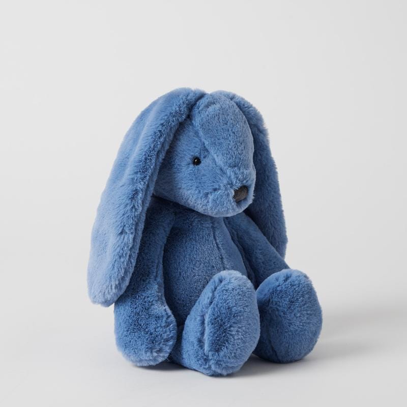 Jiggle &amp; Giggle Stuffed Animals Jiggle &amp; Giggle Cobalt Blue Bunny (Medium) - NEW