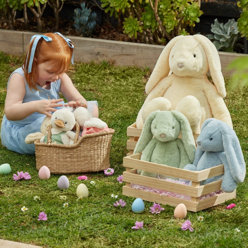 Jiggle & Giggle Stuffed Animals Jiggle & Giggle Mint Bunny (medium) - NEW