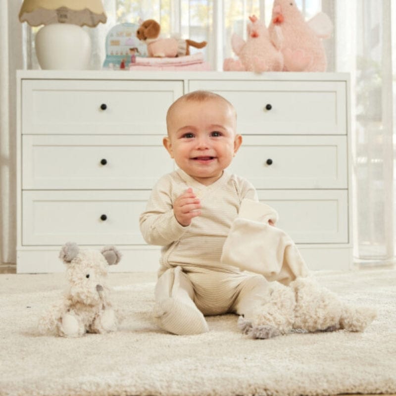 Jiggle & Giggle Stuffed Animals Jiggle & Giggle Scruff Comforter - NEW