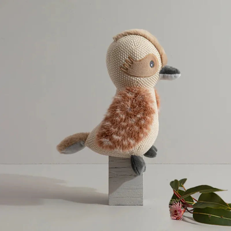 Living Textiles Baby Living Textiles Australiana Knitted Toy - Kenny the Kookaburra - NEW