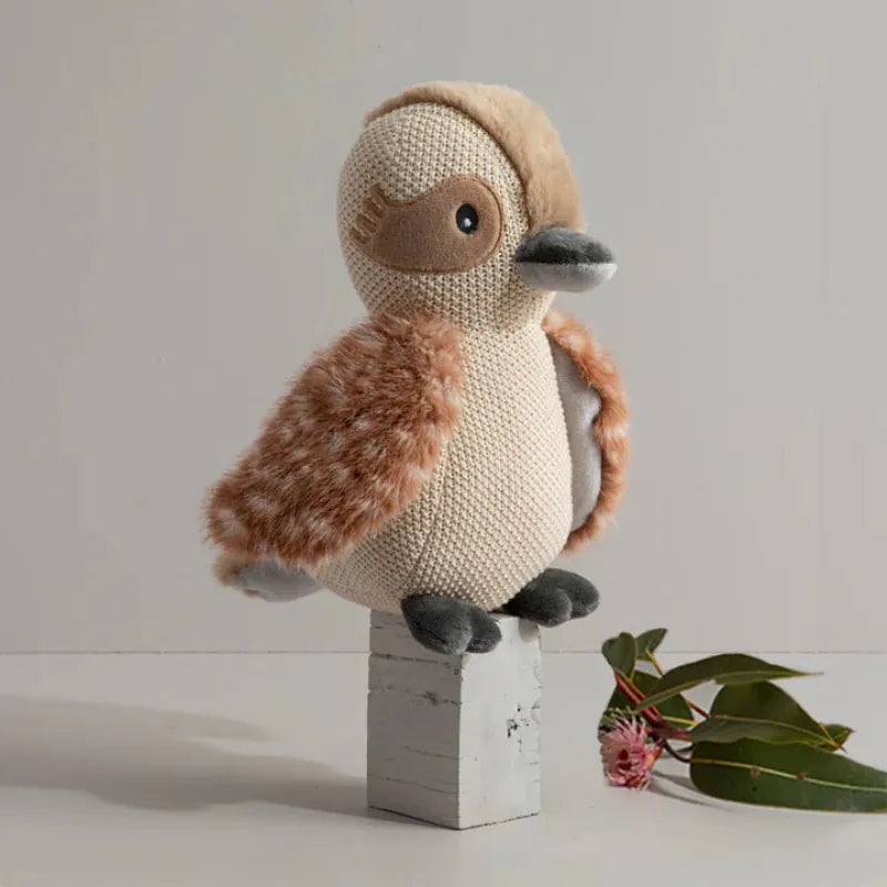 Living Textiles Baby Living Textiles Australiana Knitted Toy - Kenny the Kookaburra - NEW
