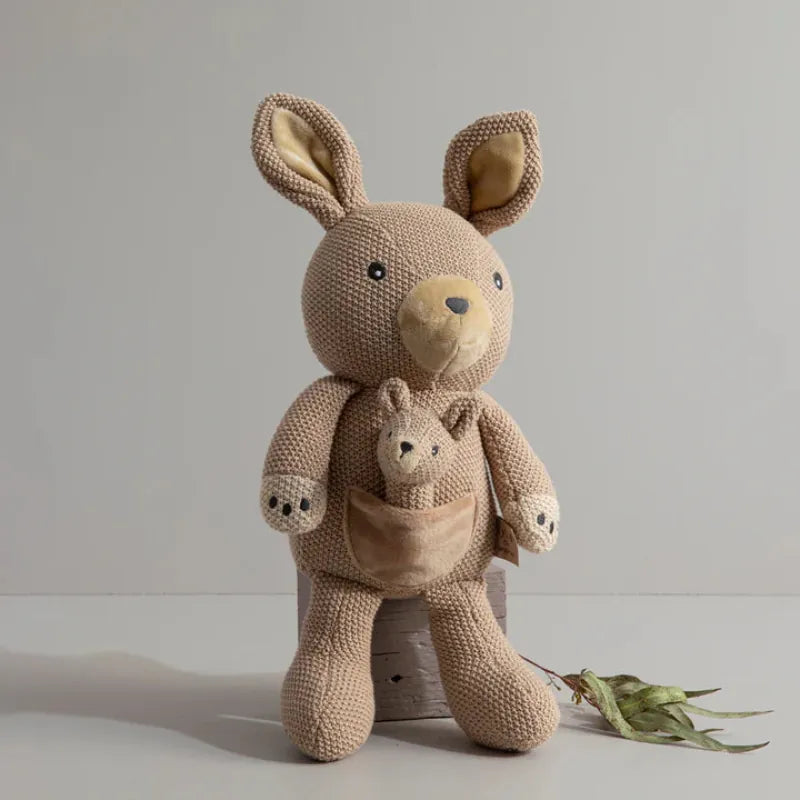 Living Textiles Baby Living Textiles Australiana Knitted Toy - Kylie the Kangaroo - NEW