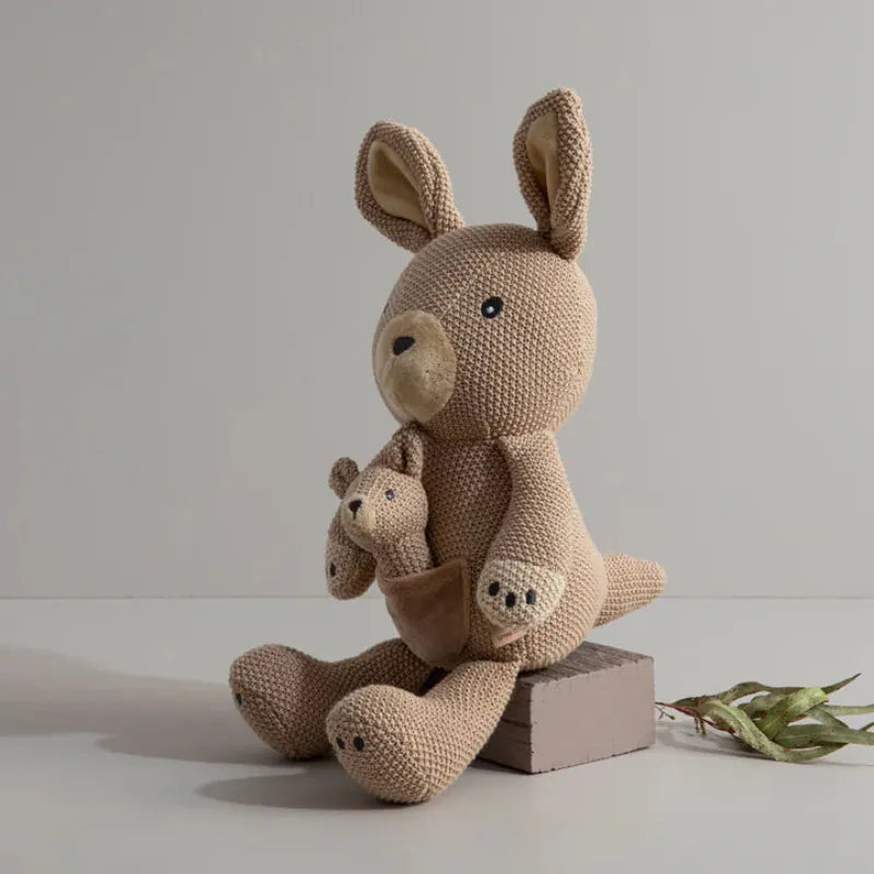 Living Textiles Baby Living Textiles Australiana Knitted Toy - Kylie the Kangaroo - NEW
