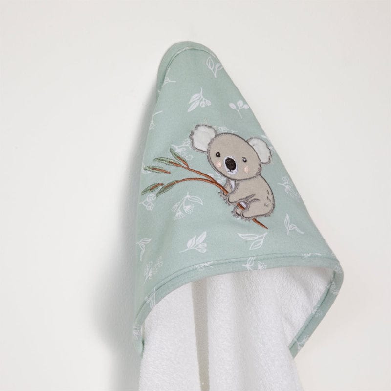 Living Textiles Baby Living Textiles Australiana Organic Hooded Towel - Koala - NEW