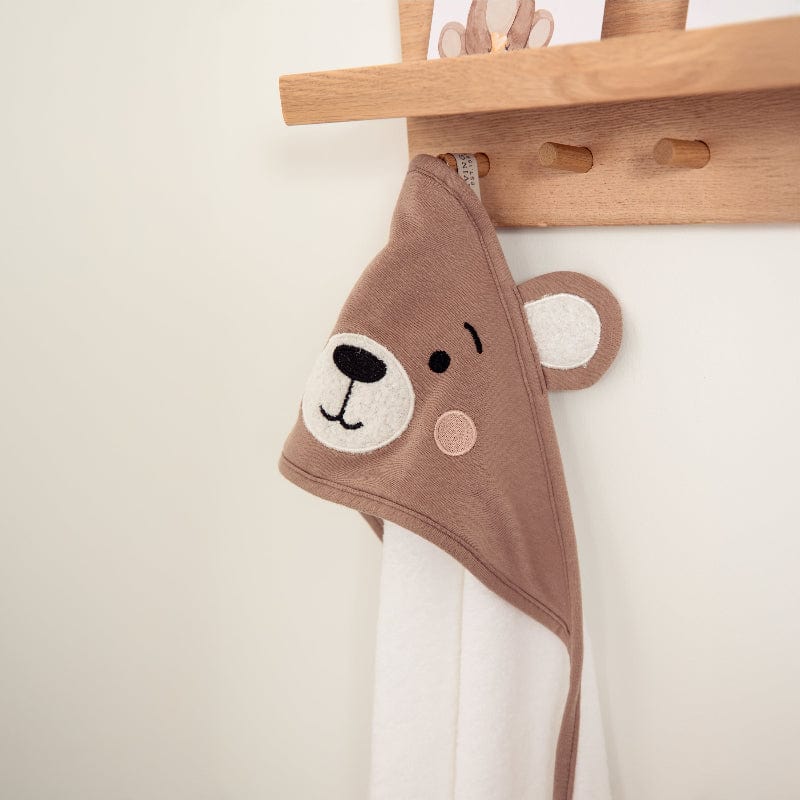Living Textiles Baby Living Textiles Hooded Towel - Cuddly Bear - NEW