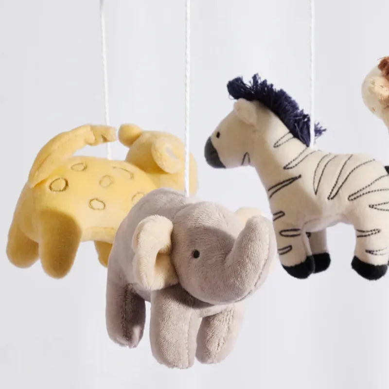 Living Textiles Baby Living Textiles Musical Mobile Set - Roam & Roar NEW