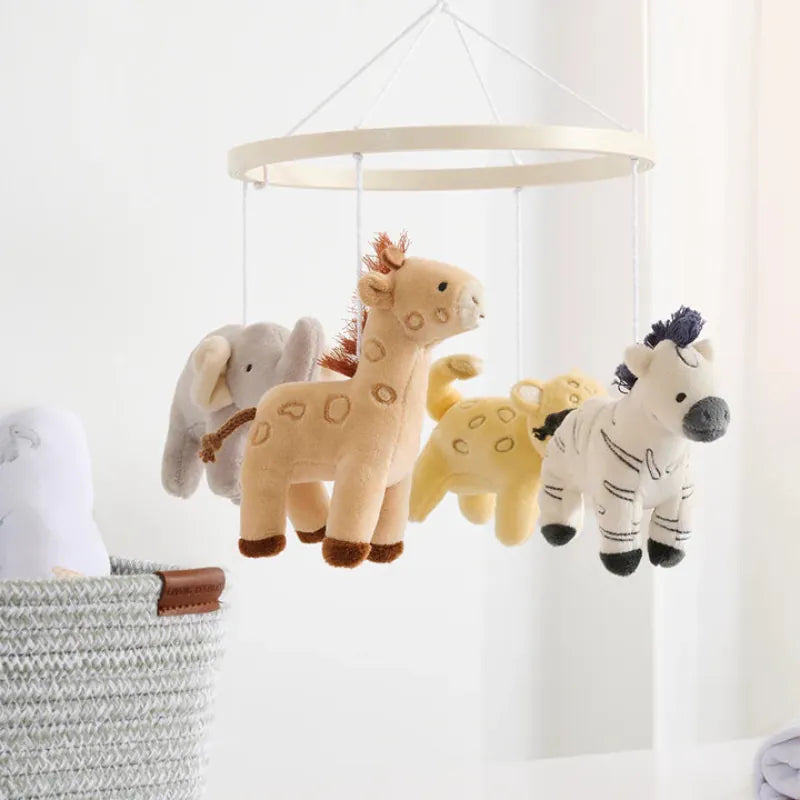 Living Textiles Baby Living Textiles Musical Mobile Set - Roam & Roar NEW