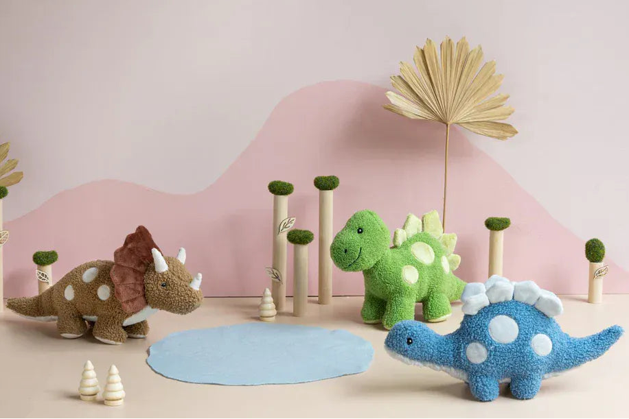 Nana Huchy Stuffed Animals Nana Huchy Stu The Stegosaurus - Blue