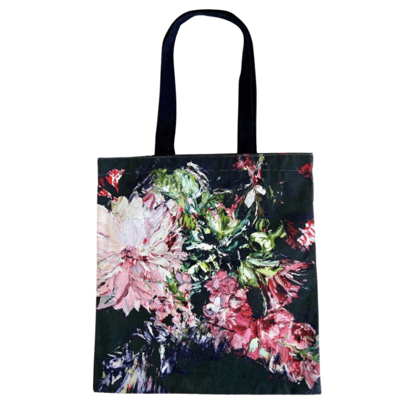 Limited Edition Frangipani tote bag &quot; Never Forgotten My Love&quot;  designed by artist Craig Waddell