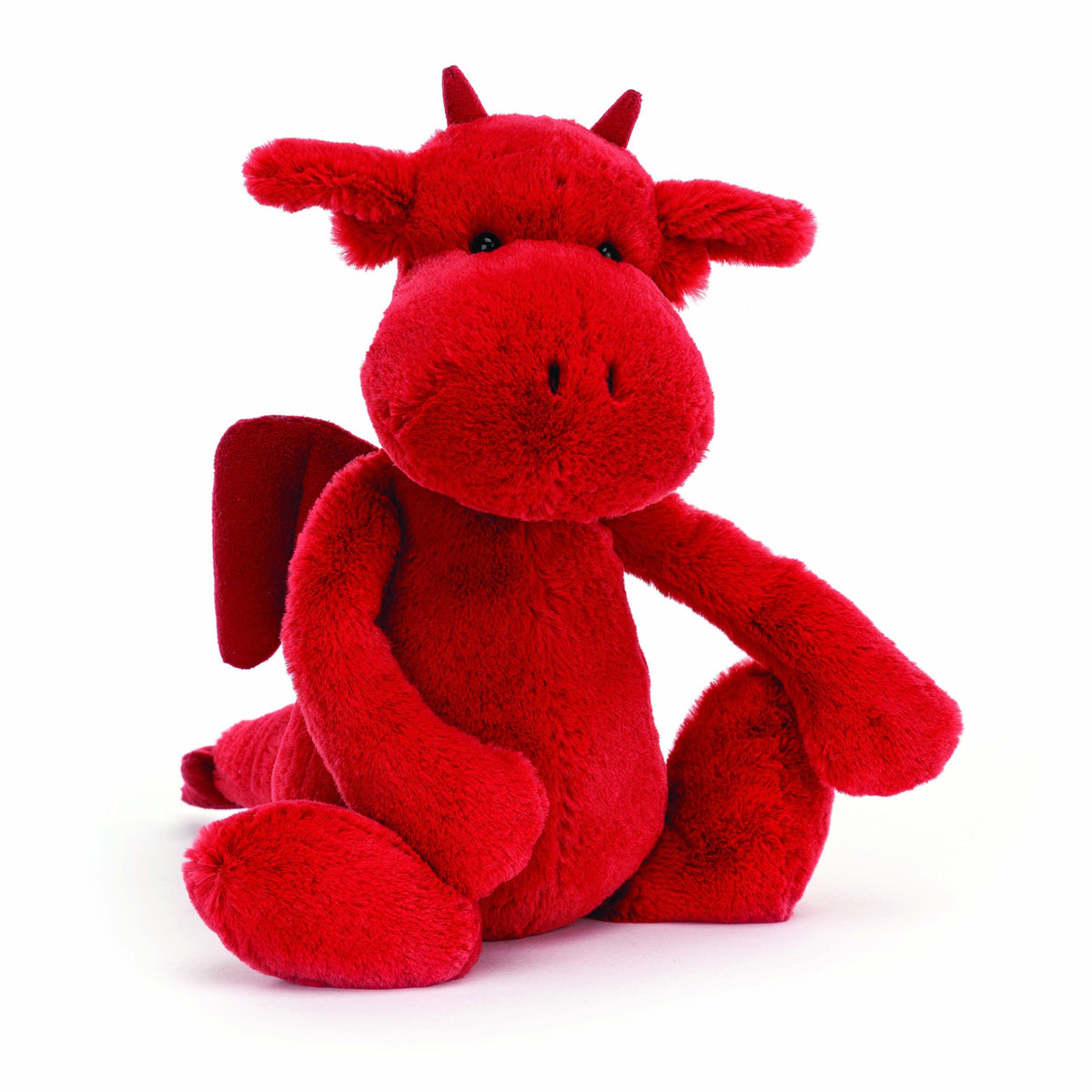 Neuroblastoma Baby &amp; Toddler Jellycat Bashful Red Dragon (Medium) - NEW