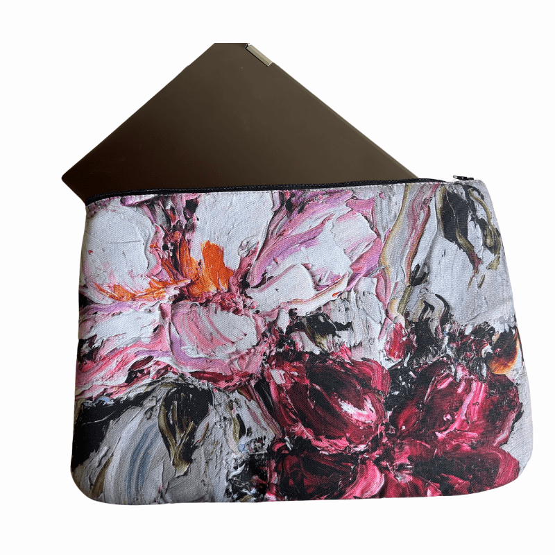 Frangipani Laptop Case - designed by artist Craig Waddell